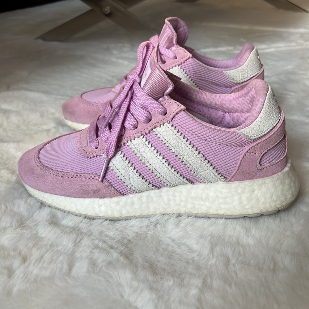 New! Adidas Originals Lilac Boost Lavendar Pink Light Purple Sneakers size 6 - Picture 15 of 17